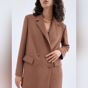 NWT Wilfred Cherelle Blazer Caramelized Walnut
